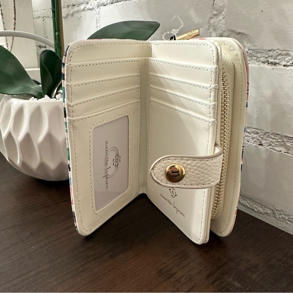 Nanette Lepore Winter Watercolor Zip-around Wallet - Picture 6 of 9